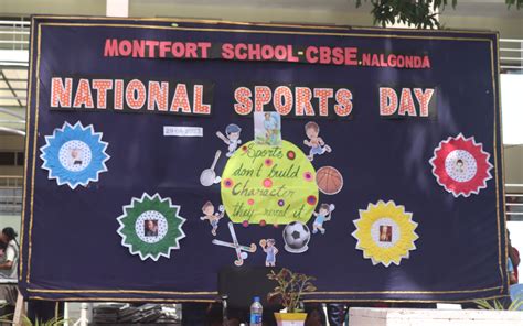 National Sports Day – Montfort School cbse