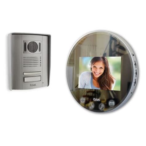 Extel Visiophone Loona Light Couleur Effet Miroir Cdiscount Bricolage