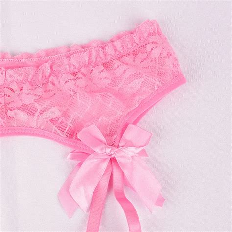 Porte Jarretelle Ensemble De Porte Jarretelles En Dentelle Transparente Lingerie De Bondage