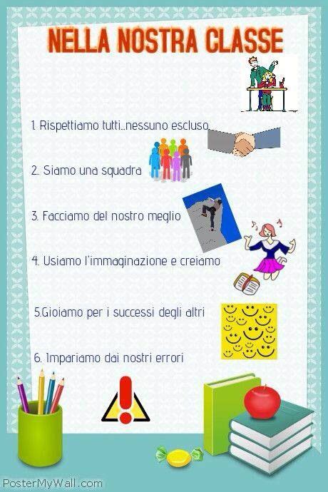 Le Regole Della Classe Scuola Idee Per La Scuola Regole Della Classe