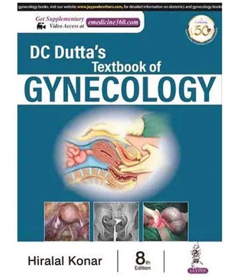 Dc Duttas Textbook Of Gynecology 8th Edition 2020 By Hiralal Konar