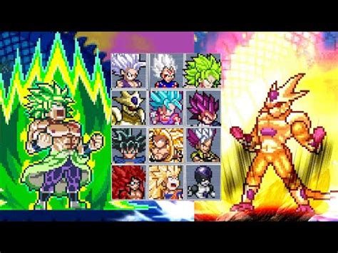 Redefining Power Broly Vs Golden Cooler Epic Saiyan Battle Youtube