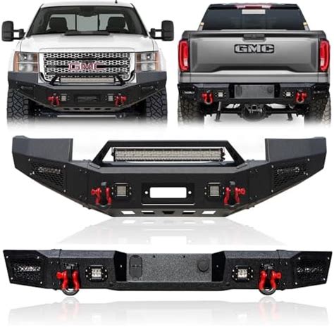 Amazon TIOYAR Front And Rear Bumper Compatible With 2011 2012 2013