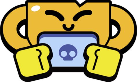 Trophy Happy BrawlStars Pin Discord Emoji