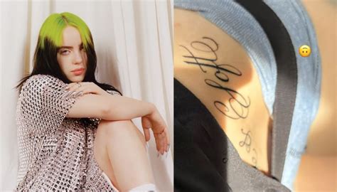 Billie Eilish reveals new tattoo: Picture inside – World News