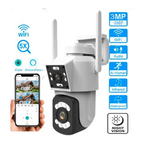 Ripley Camara Ip Full Hd Exterior Wifi Sensor Movimiento Smart