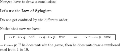 Law Of Detachment Symbols