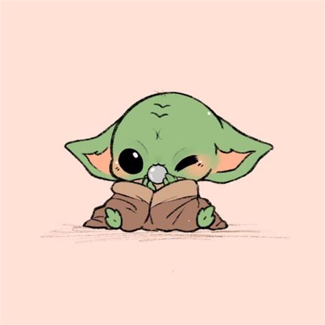 Chibi Baby Yoda Wallpapers - Top Free Chibi Baby Yoda Backgrounds ...