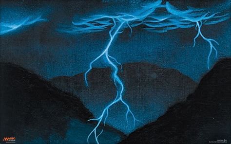 Lightning Bolt Alpha Lightning Bolt Art Mtg Art Magic