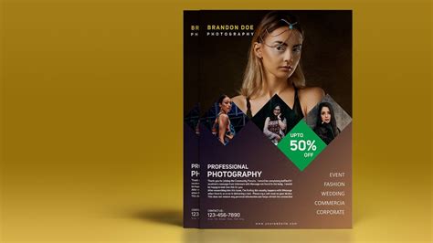 Creative Photography Flyer Design Photoshop Tutorial Youtube