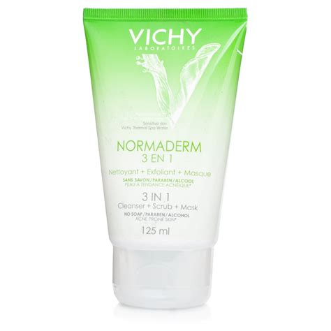 Vichy Normaderm 3 In 1 Cleanser Exfoliant And Mask Chemist Direct