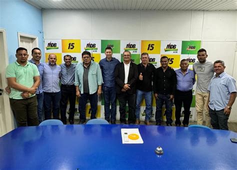 Mdb De Porto Acre Formaliza Apoio Candidatura De M Ximo Costa Do Pp