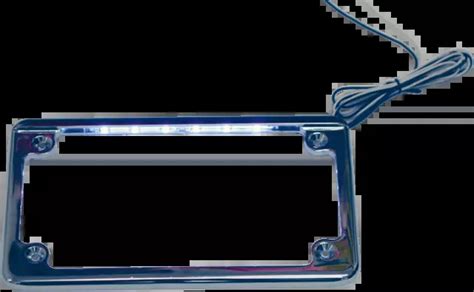 Custom Dynamics Led License Plate Frame Chrome Lpf Hrz C Lp