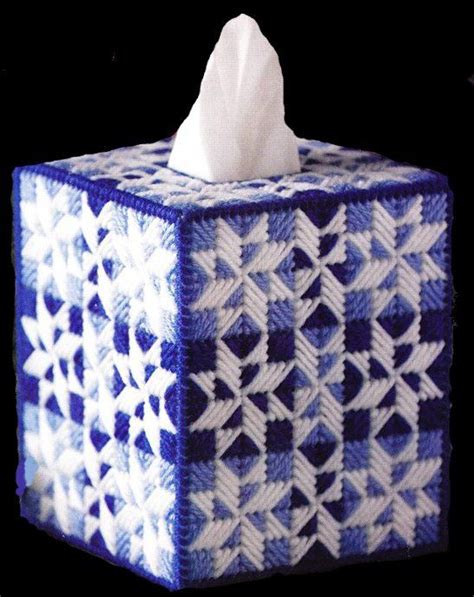 Cheer Up Those Winter Blahs With This Beautiful Snowflake Tissue Box