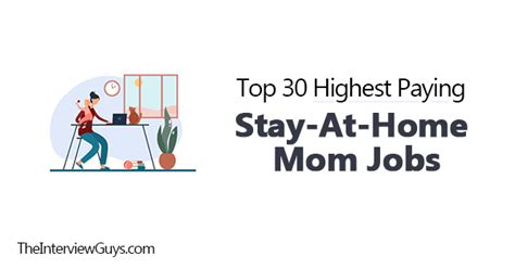 30 Highest Paying Stay At Home Mom Jobs