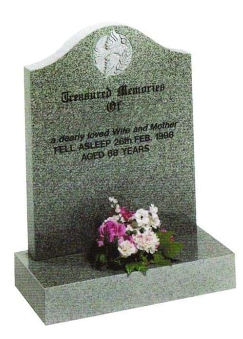 Karin Grey Granite Headstone - Joseph A Hey & Sons Ltd