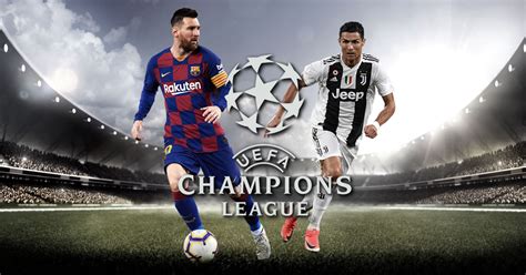 Lionel Messi and Cristiano Ronaldo in UEFA Champions League