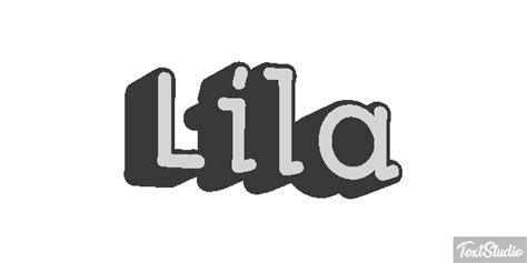 Lila Name Animated  Logo Designs