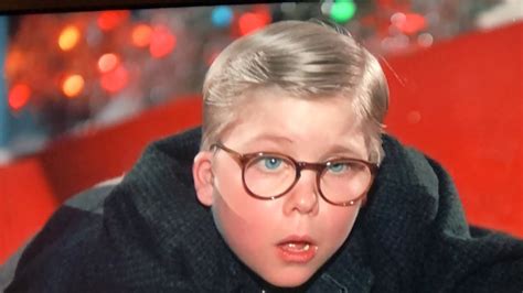 A Christmas Story Ralph Asks Santa Claus For A Red Ryder Bb Gun Youtube