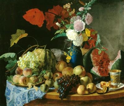 Nature Morte Avec Des Fleurs Et Des Fruits Puzzle En Chefs D Oeuvres