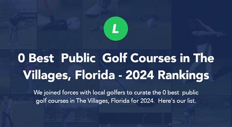 0 Best Public Golf Courses in The Villages, Florida - 2024 Rankings ...