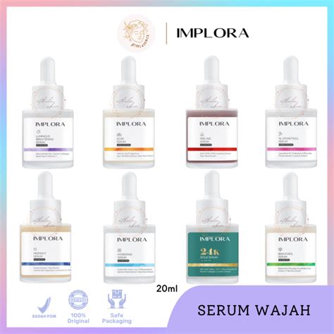 SERUM BY IMPLORA ORIGINAL Acne Brightening Midnight Peeling AHA BHA