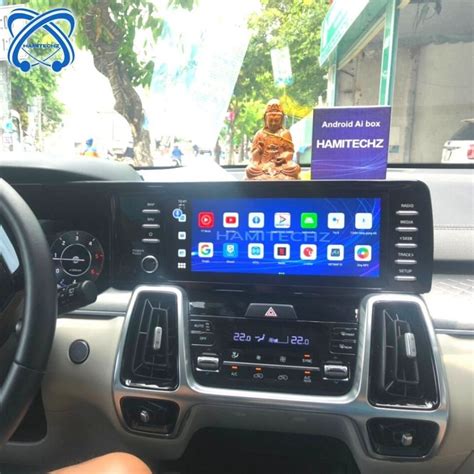 Android Box Carplay AI Box xe KIA SORENTO Hamitechz vn Công nghệ