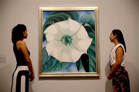 Georgia O Keeffe White Flower Painting | Best Flower Site