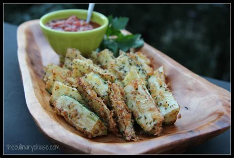 Fried Zucchini Sticks - The Culinary Chase