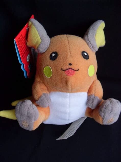 Pokemon: 1999 Hasbro Plush Toy - Raichu | A Fox Asleep