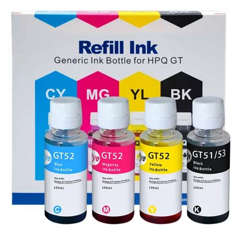 Tintas Compatibles Con Hp Gt Gt Gt Con Caja Meses Sin