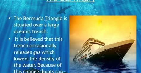 THEORIES OF BERMUDA TRIANGLE