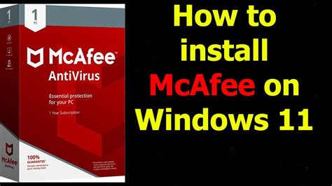 How To Install McAfee On Windows 11 Windows 11 PC To Install McAfee