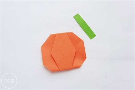 How to Make an Easy Origami Pumpkin | Mombrite