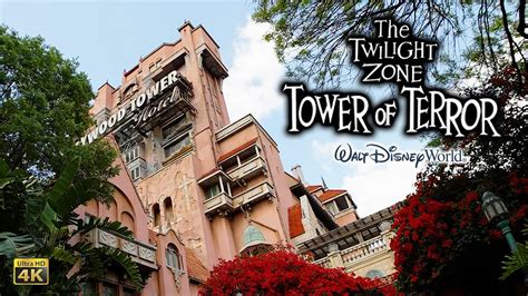 The Twilight Zone Tower Of Terror On Ride Low Light 4K POV Walt Disney