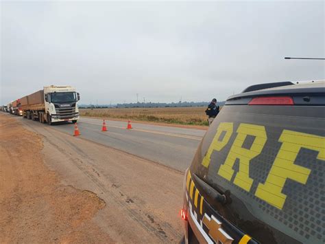 Prf Afirma Que N O Existem Bloqueios Em Rodovias De Rond Nia Confira