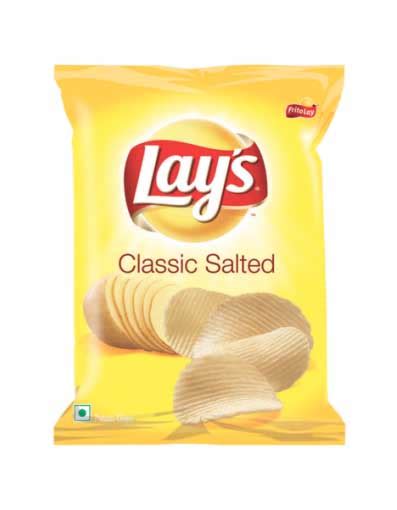 Buy Lays Lays Potato Chips Classic Salted52 Gm Online Online Gocery