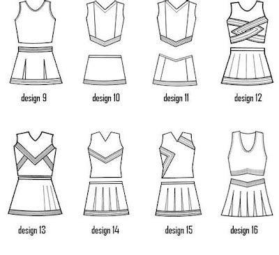 rock.A.cheer: Cheer Uniform Designs