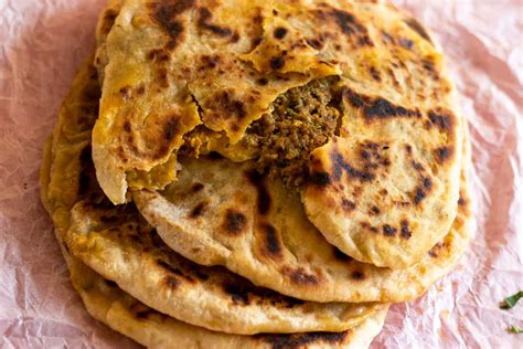 Restaurant Style Keema Naan Bread Recipe Cooking Gorgeous