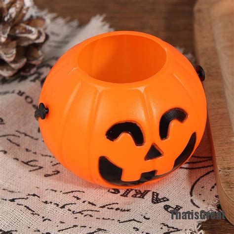 Giỏ Bí Ngô Nhựa đựng Kẹo Halloween 3 Cỡ Shopee Việt Nam