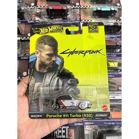 LeHuong Diecast Xe mô hình Hot Wheels Premium Porsche Turbo CyberPunk Shopee Việt Nam