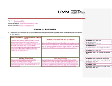 Actividades BlackBoard UVM Derecho Aduanero UVM Studocu