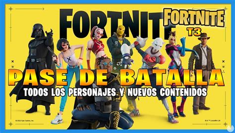 Fornite C3 T3 Todas Las Recompensas Del Pase De Batalla Y Cómo