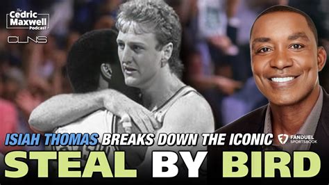 Isiah Thomas Breaks Down The Larry Bird Steal Celtics Pistons