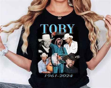 Toby Keith Shirt, Toby Keith Memorial Shirt sold by Myrtice Screeching ...