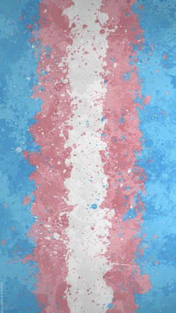 Trans Flag Artwork