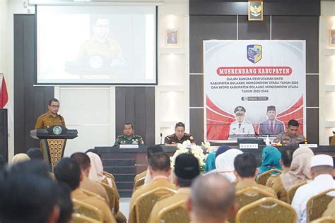 Musrenbang RKPD Tahun 2025 Dan RPJPD Kabupaten Bolmut Fokus Pada