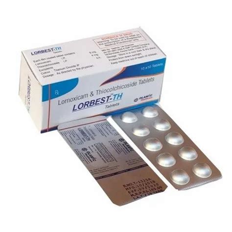 Lornoxicam 8 Mg Paracetamol 325mg Form Tablet At Rs 1090 Box In Panchkula