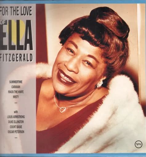 ELLA FITZGERALD FOR The Love Of Ella Double LP Vinyl Europe Verve 1989