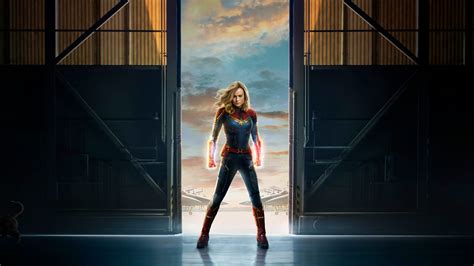 Captain Marvel Movie 2019 Offical Poster Wallpaperhd Movies Wallpapers